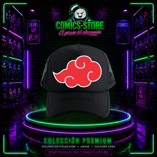 Gorra Trucker Naruto Nubes Akatsuki