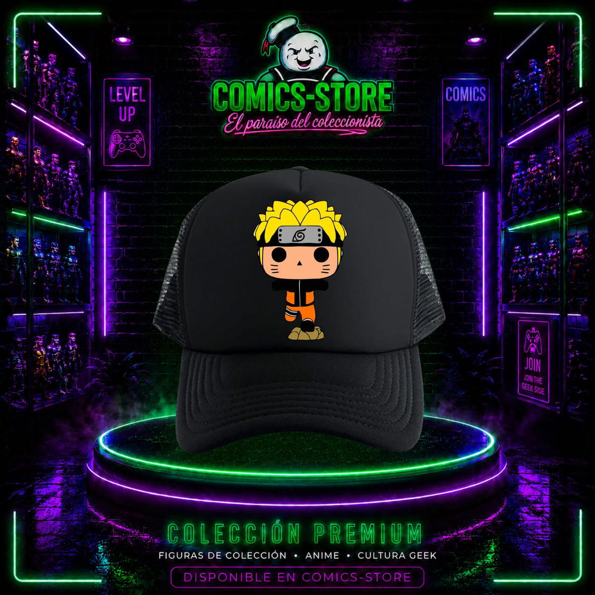 Gorra Trucker Naruto