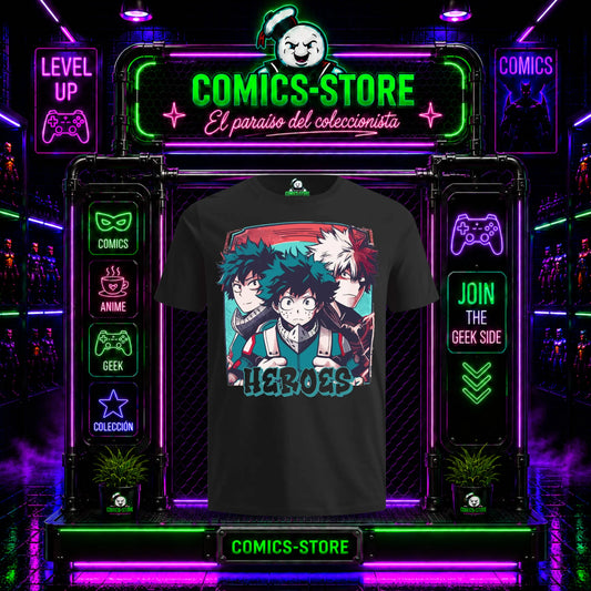 Camiseta My Hero Academia II Anime