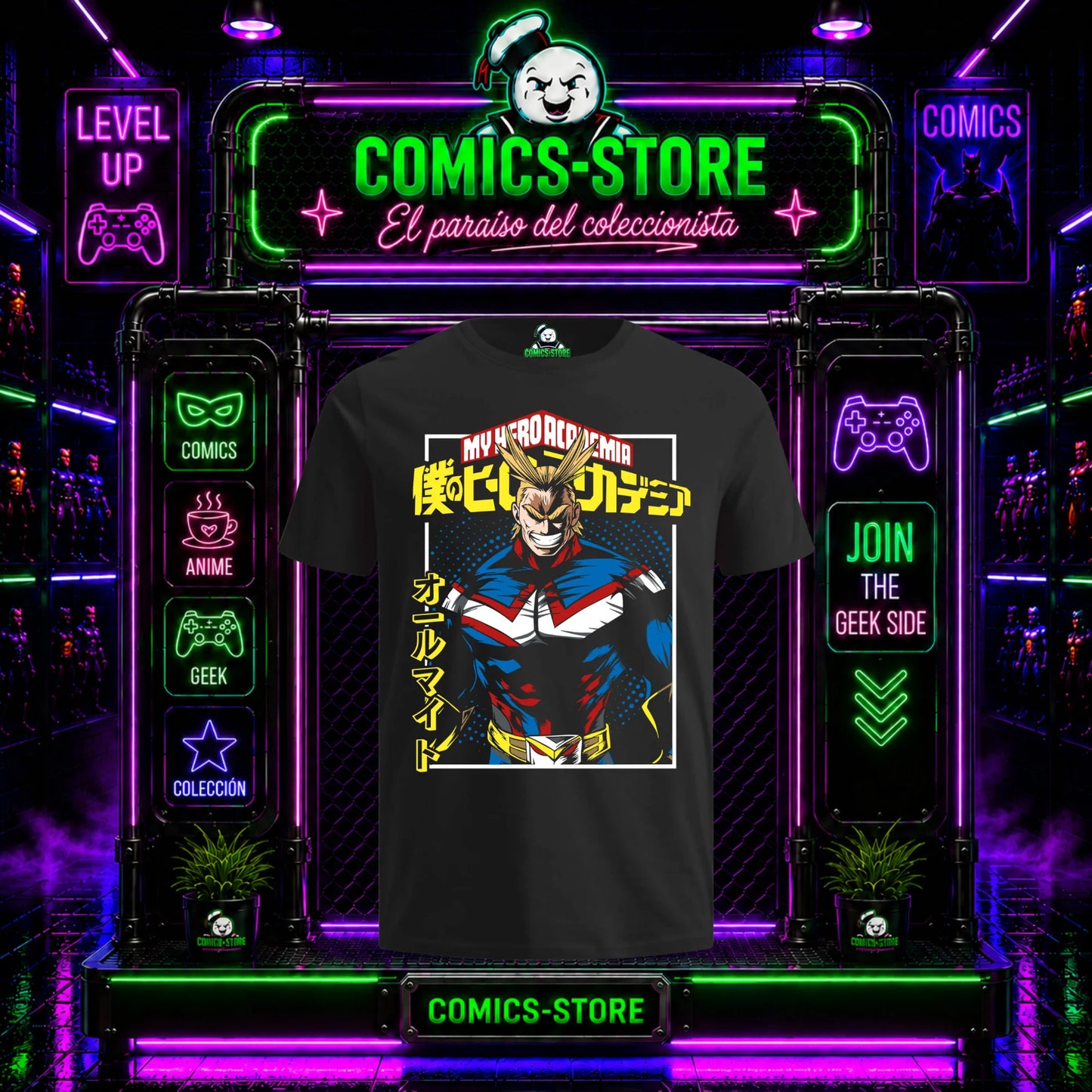 Camiseta My Hero Academia Anime