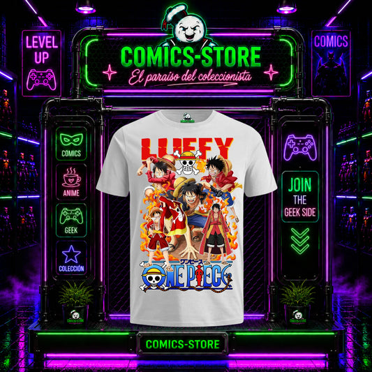Camiseta One Piece Luffy Anime