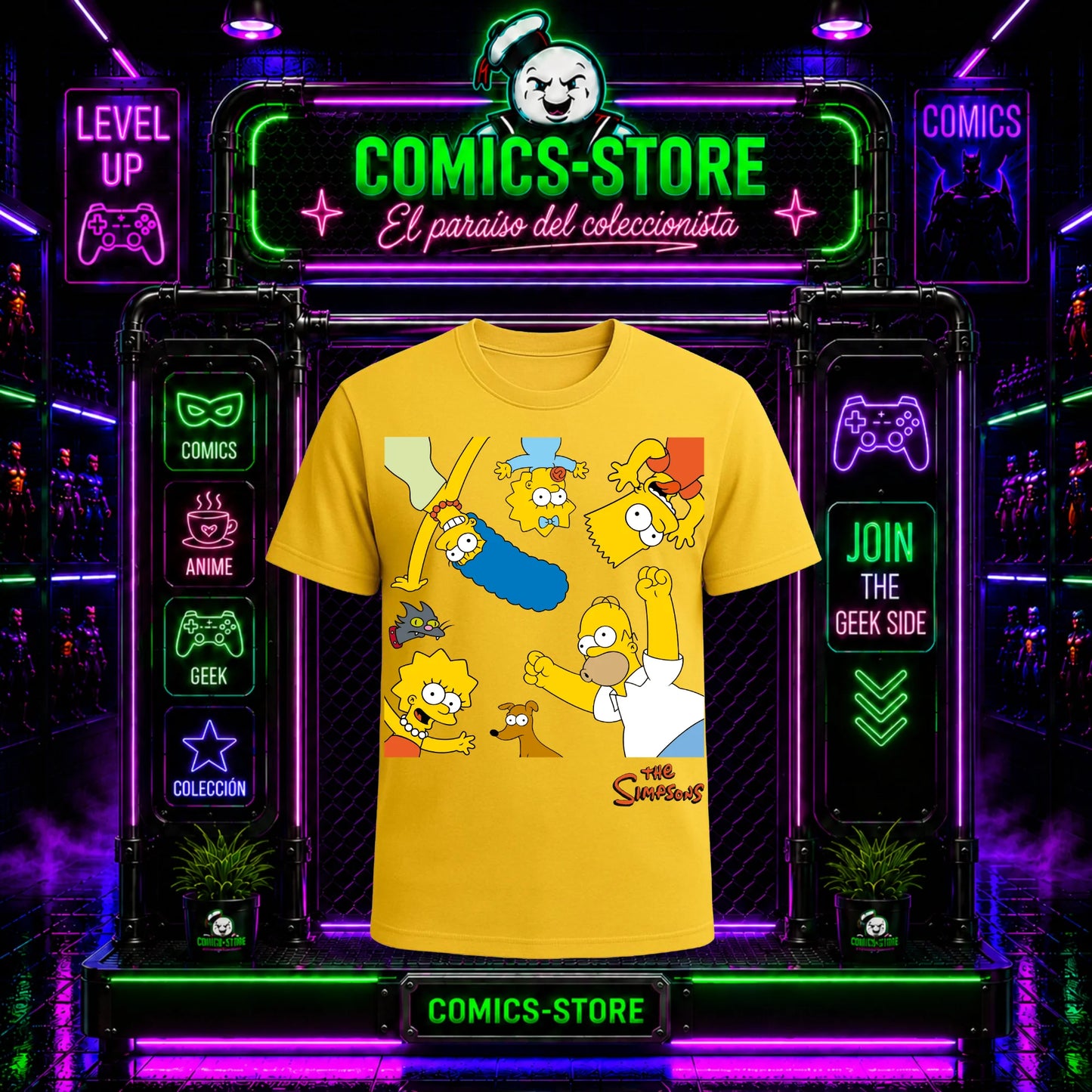 Camiseta The Family Simpsons