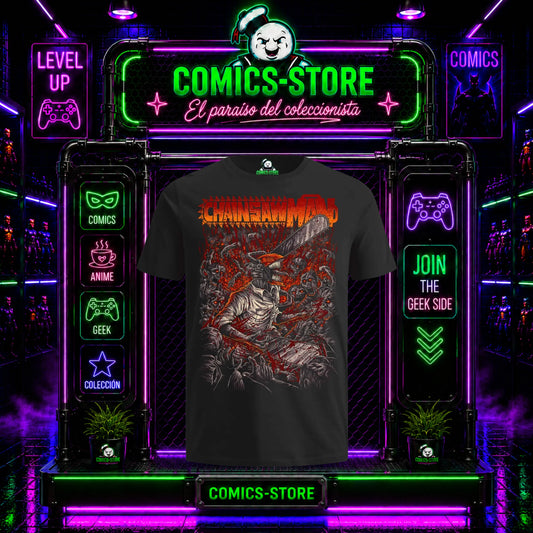 Camiseta Chainsaw Man Anime