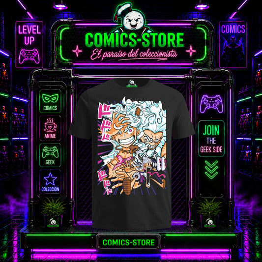 Camiseta One Piece Luffy Gear Anime