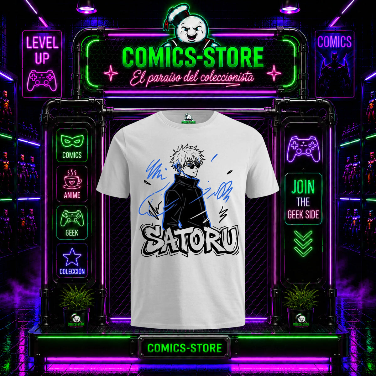Camiseta Satoru Gojo Anime