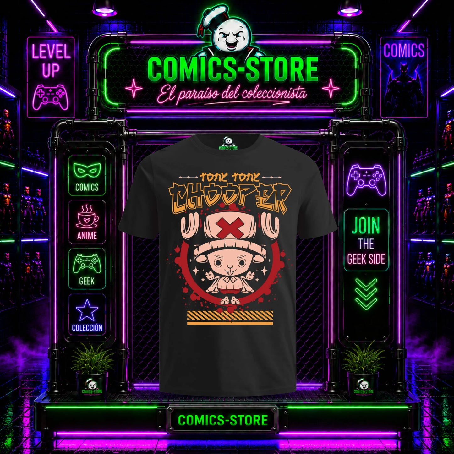 Camiseta One Piece Chopper Anime