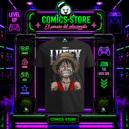 Camiseta One Piece Luffy Art Anime