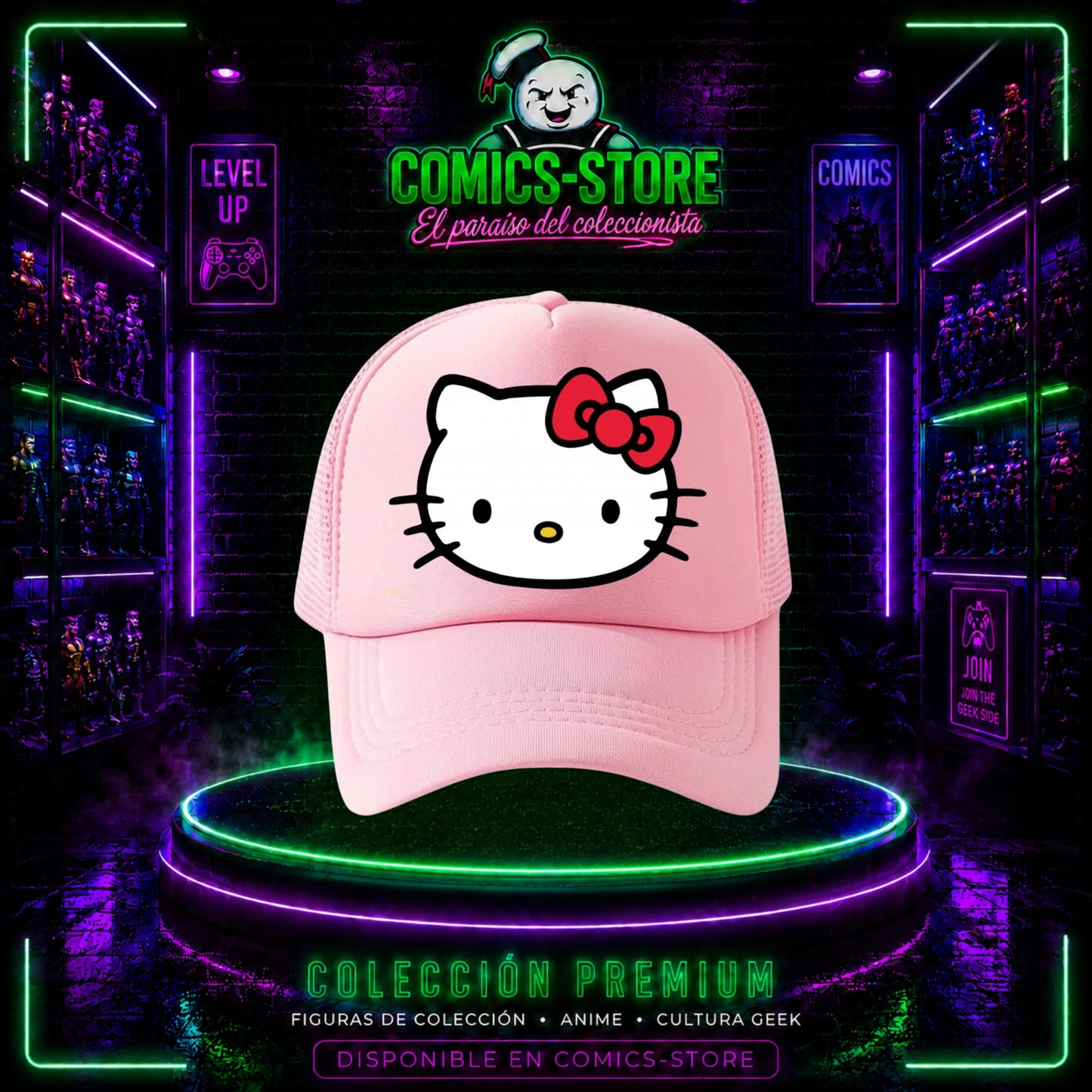 Gorra Trucker Hello Kitty