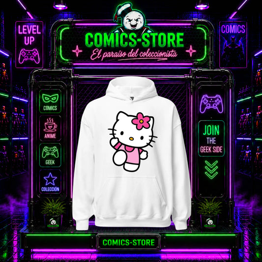 Hoodie Capota Blanco Hello Kitty I