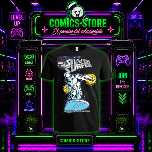 Camiseta Silver Surfer Fantastic Four