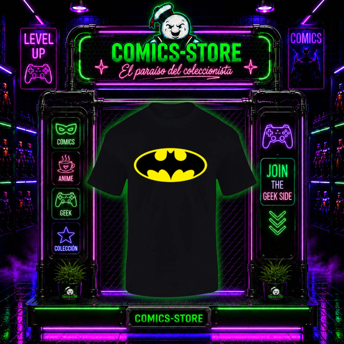 Camiseta Escudo Batman
