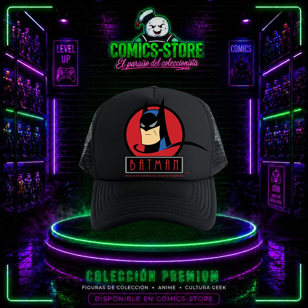 Gorra Trucker Batman Animado