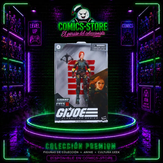 Gi Joe Scarlett Black Classified Series # 20