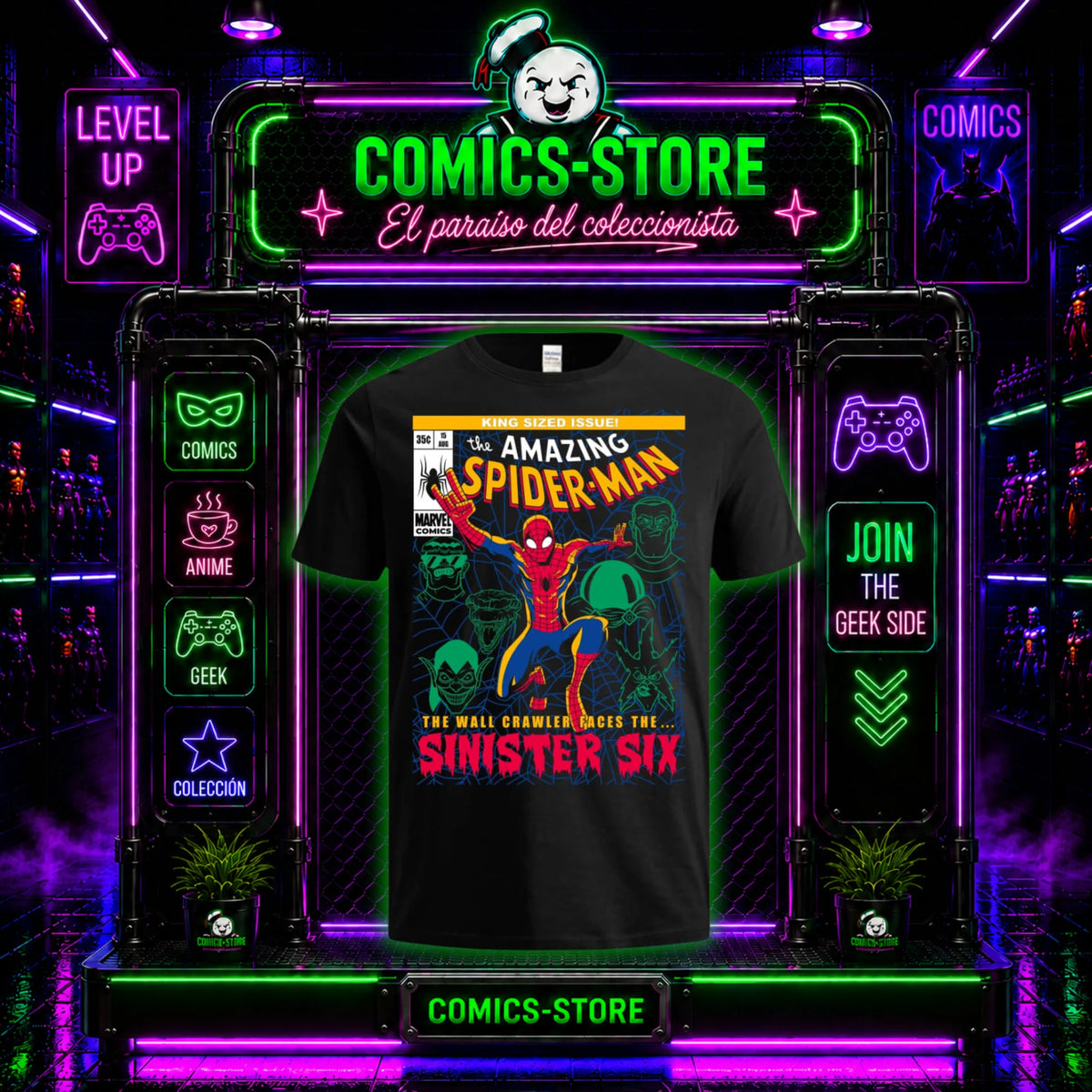 Camiseta Spiderman Sinister Six