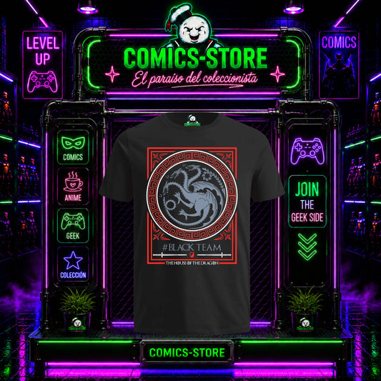 Camiseta Game Of Thrones Targaryen Black Series