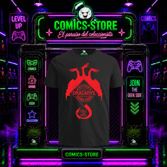 Camiseta Game Of Thrones Dracarys Black Series