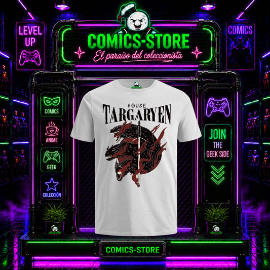 Camiseta Game Of Thrones Casa Targaryen  Series