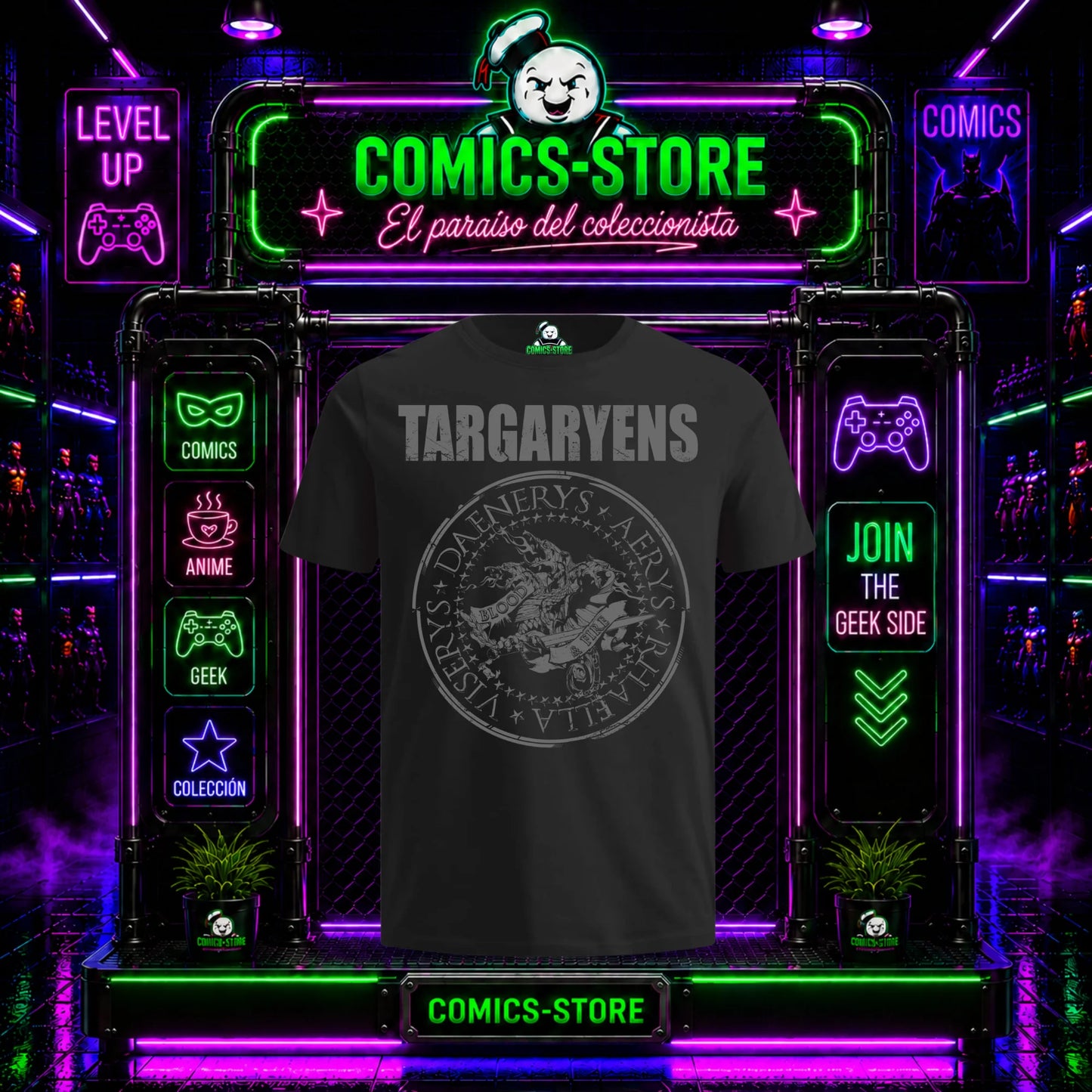 Camiseta Game Of Thrones Daenerys Targaryen Series