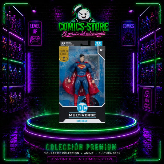 McFarlane The New 52 DC Multiverse Action Figure Superman (Gold Label) 18 cm