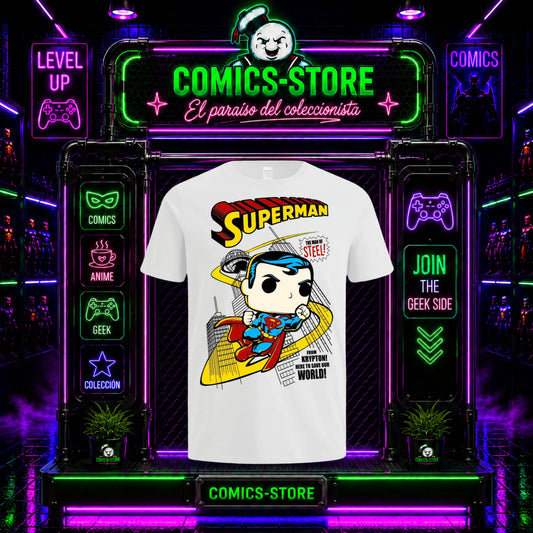 Camiseta Superman Pop Dc