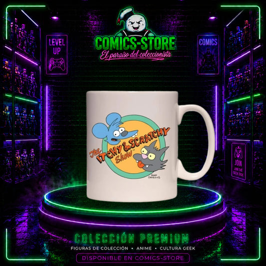 Mugs Ceramica The Simpson Itchy and Scratchy