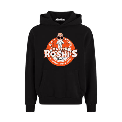 Hoodie Capota Negro Maestro Rochi Dragon Ball
