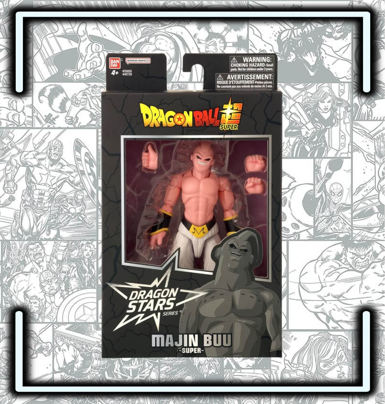 Figura Dragon Ball  Super Dragon Stars Majin Buu Super