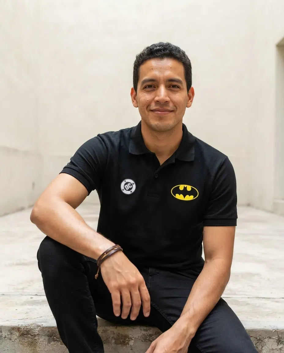 T-Shirt Tipo Polo Batman