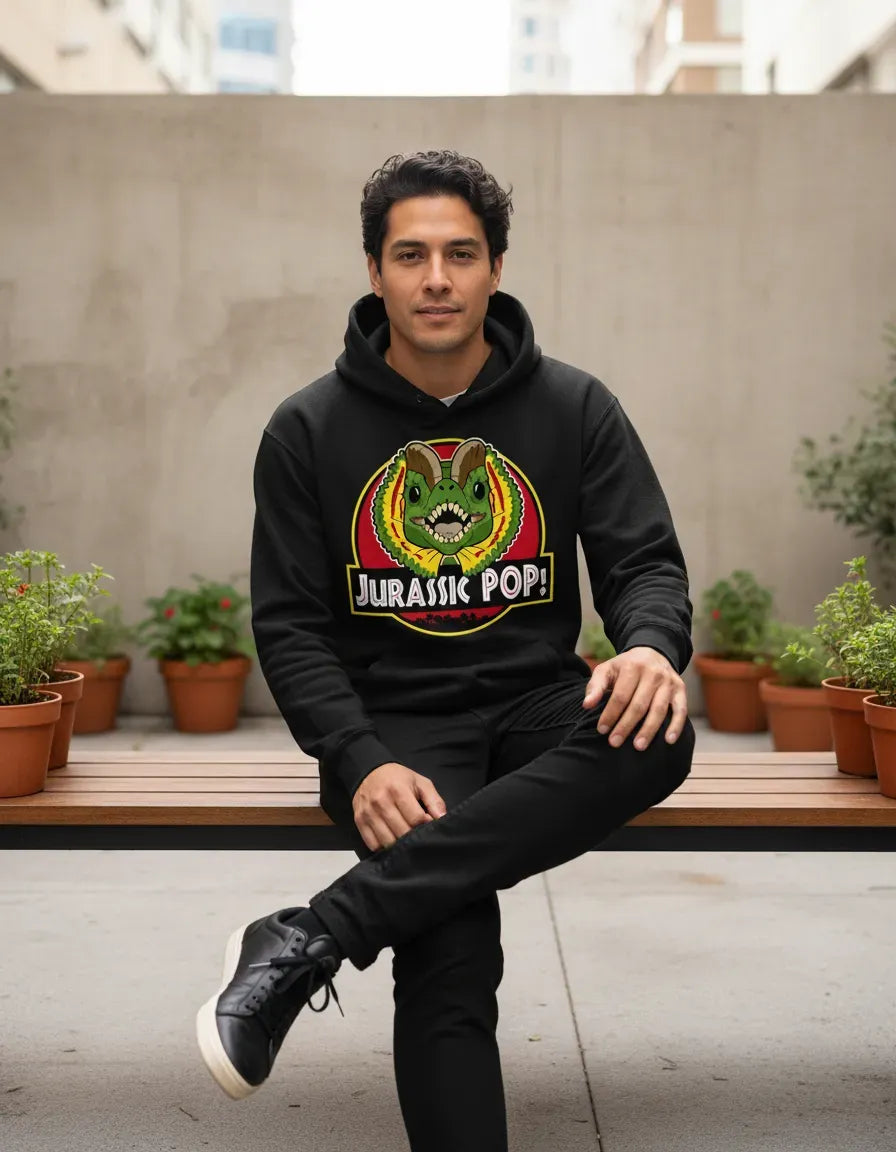 Hoodie Capota Jurassic Park Pop