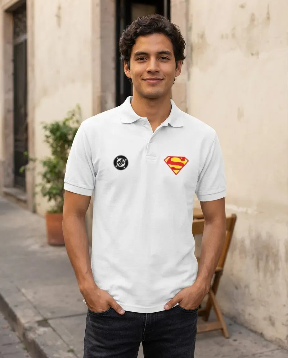 T-Shirt Tipo Polo Superman