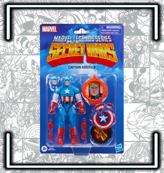 Figura Marvel Legends Retro Capitan America