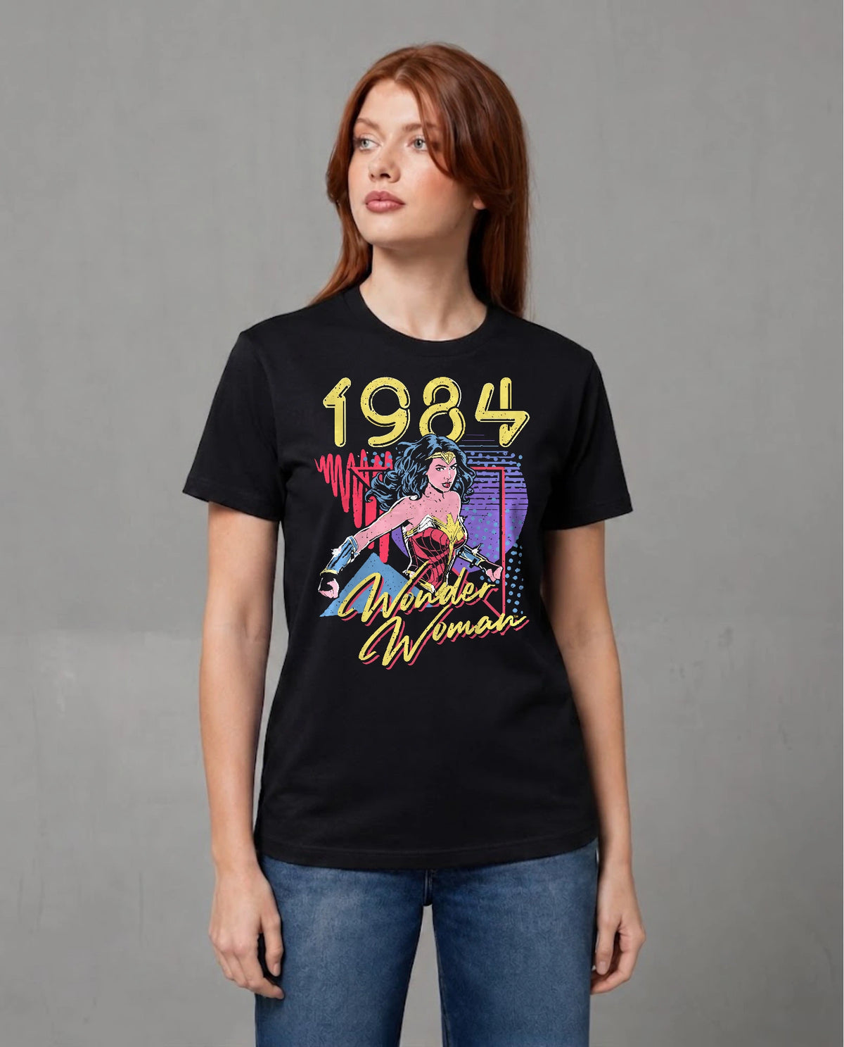Camiseta Wonder Woman Retro 1984