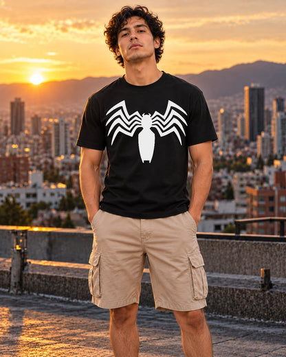 Camiseta Spiderman Venom Black