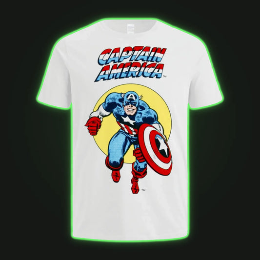 Camiseta Capitan America Retro