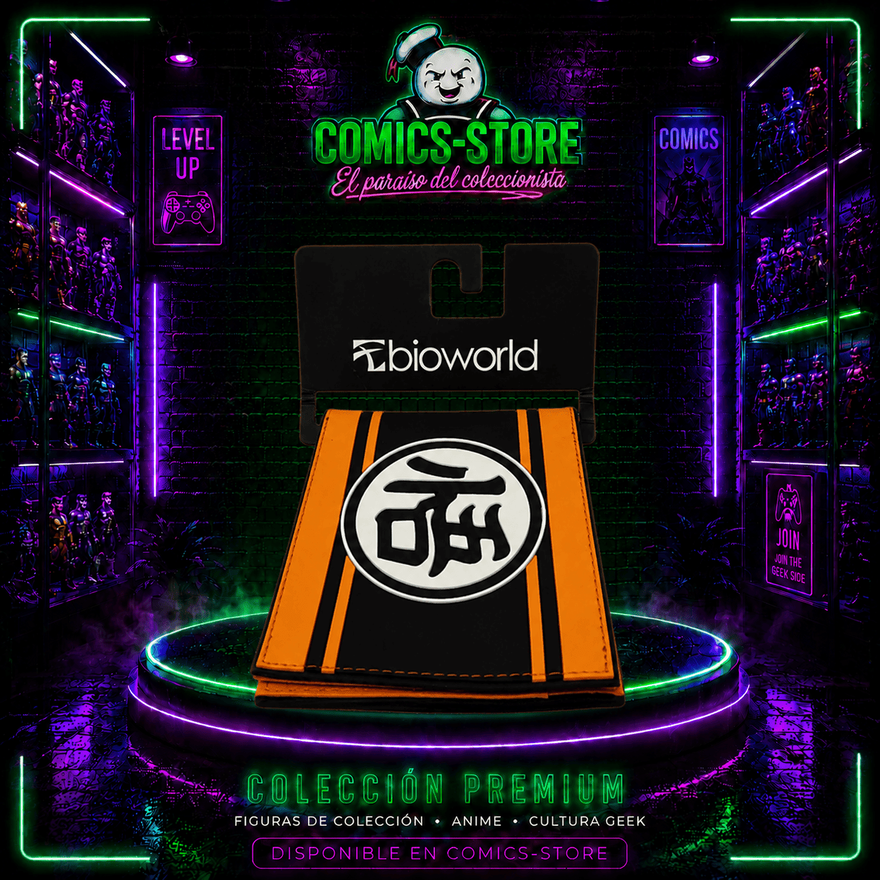 Billetera Dragon Ball Bioworld - Comics Store Colombia