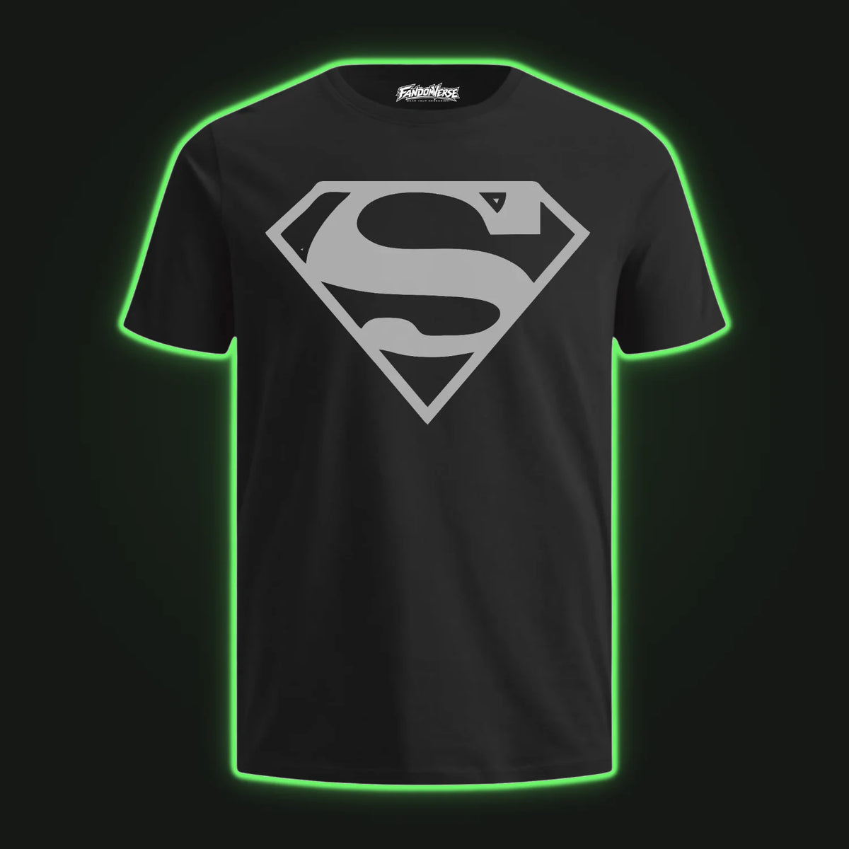Camiseta Superman Clasic Black