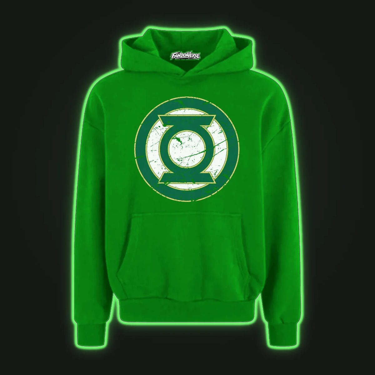 Hoodie Capota Green Lantern Retro