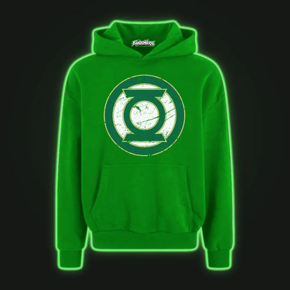 Hoodie Capota Green Lantern Retro