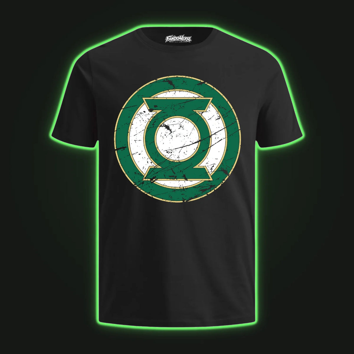 Camiseta Green Lantern Retro Dc Black Series