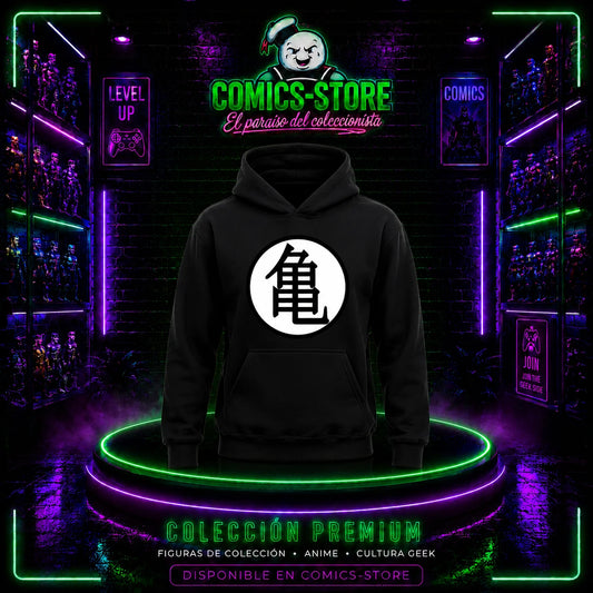 Hoodie Capota Negro Dragon Ball