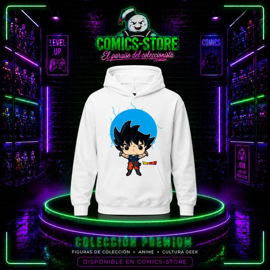 Hoodie Blanco Dragon Ball