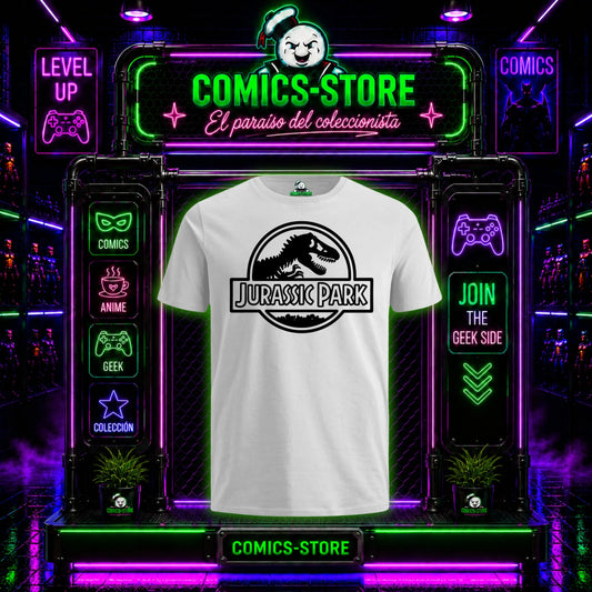 Camiseta Jurassic Park Retro