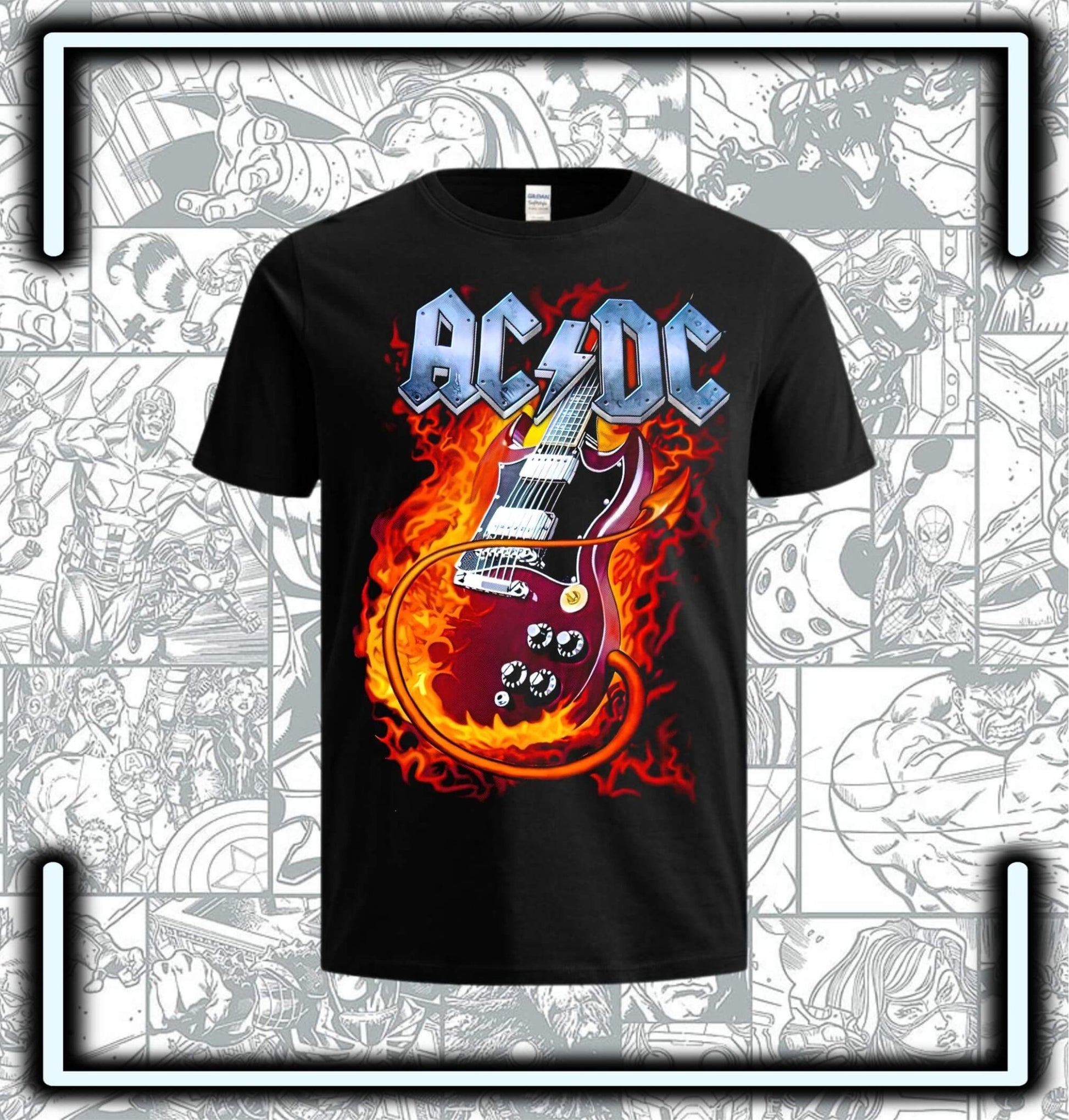 Camiseta Ac Dc - Comics Store Colombia