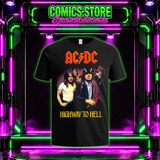 Camiseta Ac Dc Hell