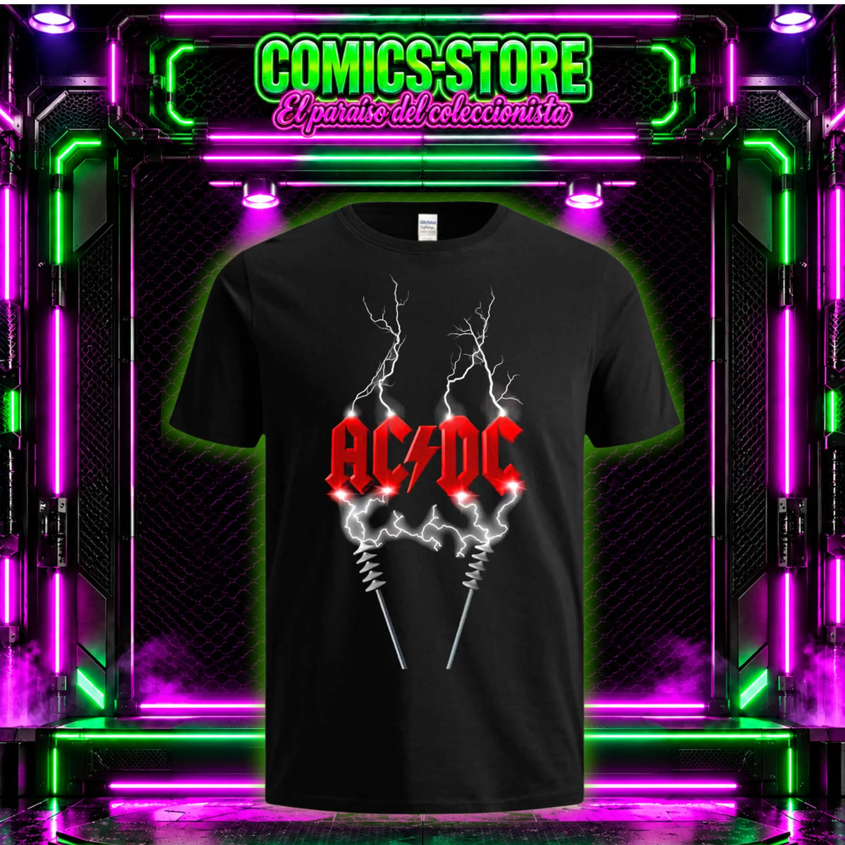 Camiseta Ac Dc Rock