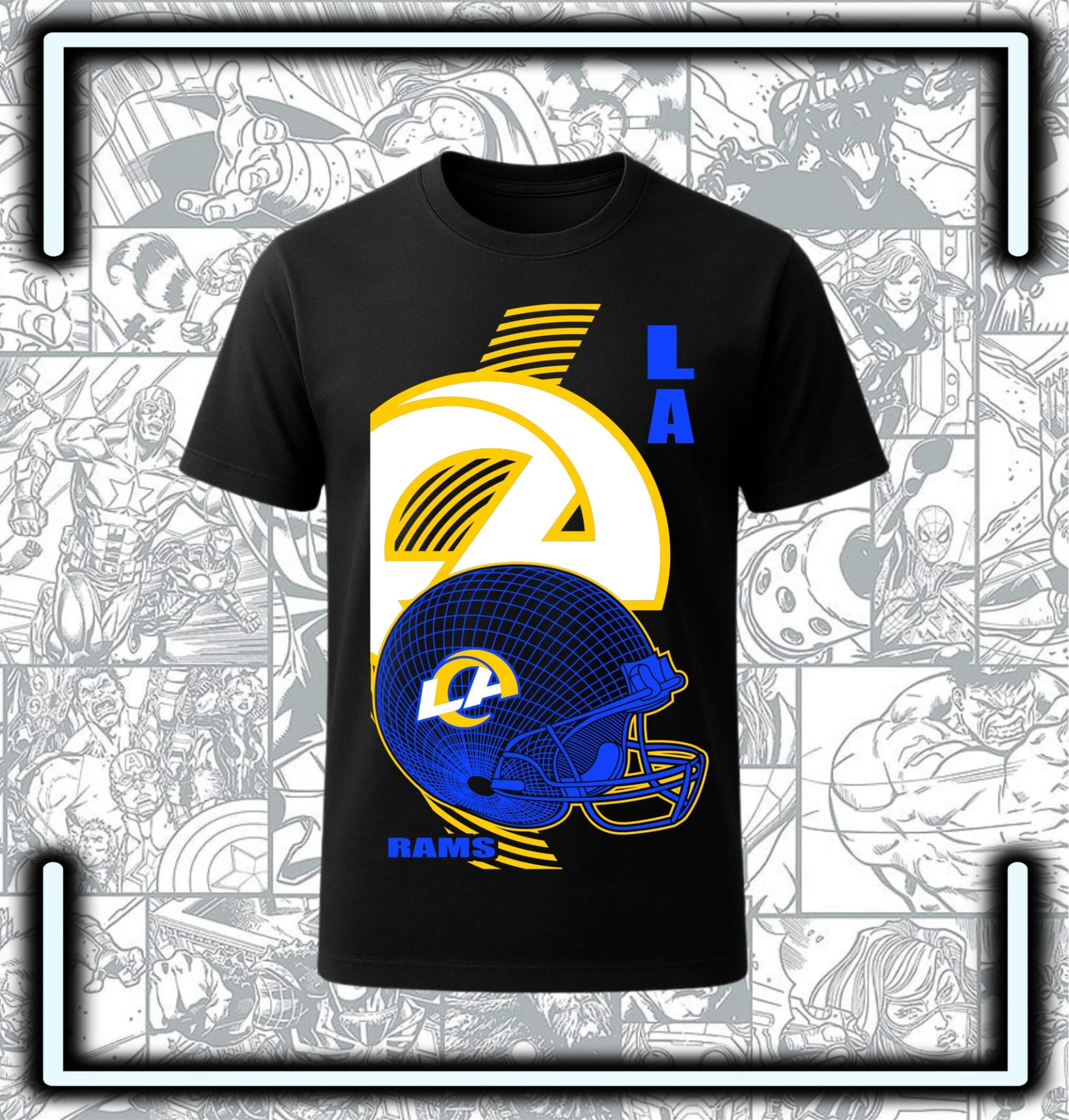 Camiseta Angeles Rams Nfl - Comics Store Colombia