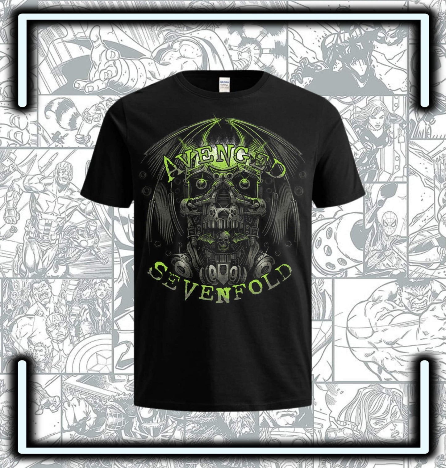 Camiseta Avenged Sevenfold - Comics Store Colombia