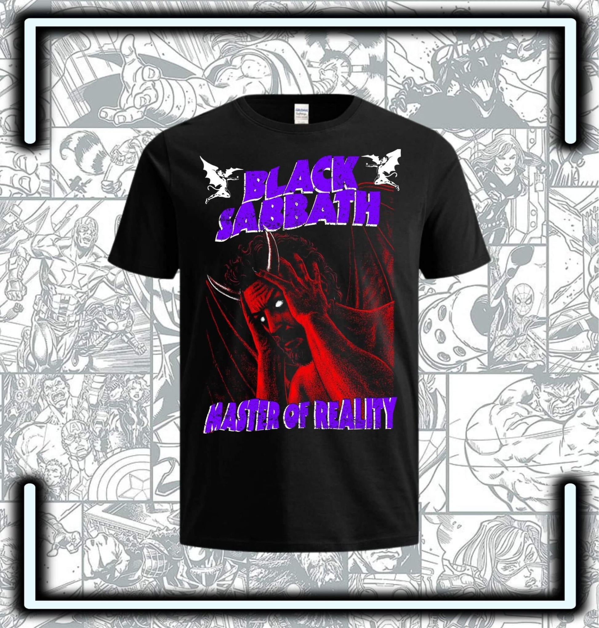 Camiseta Black Sabbath - Comics Store Colombia