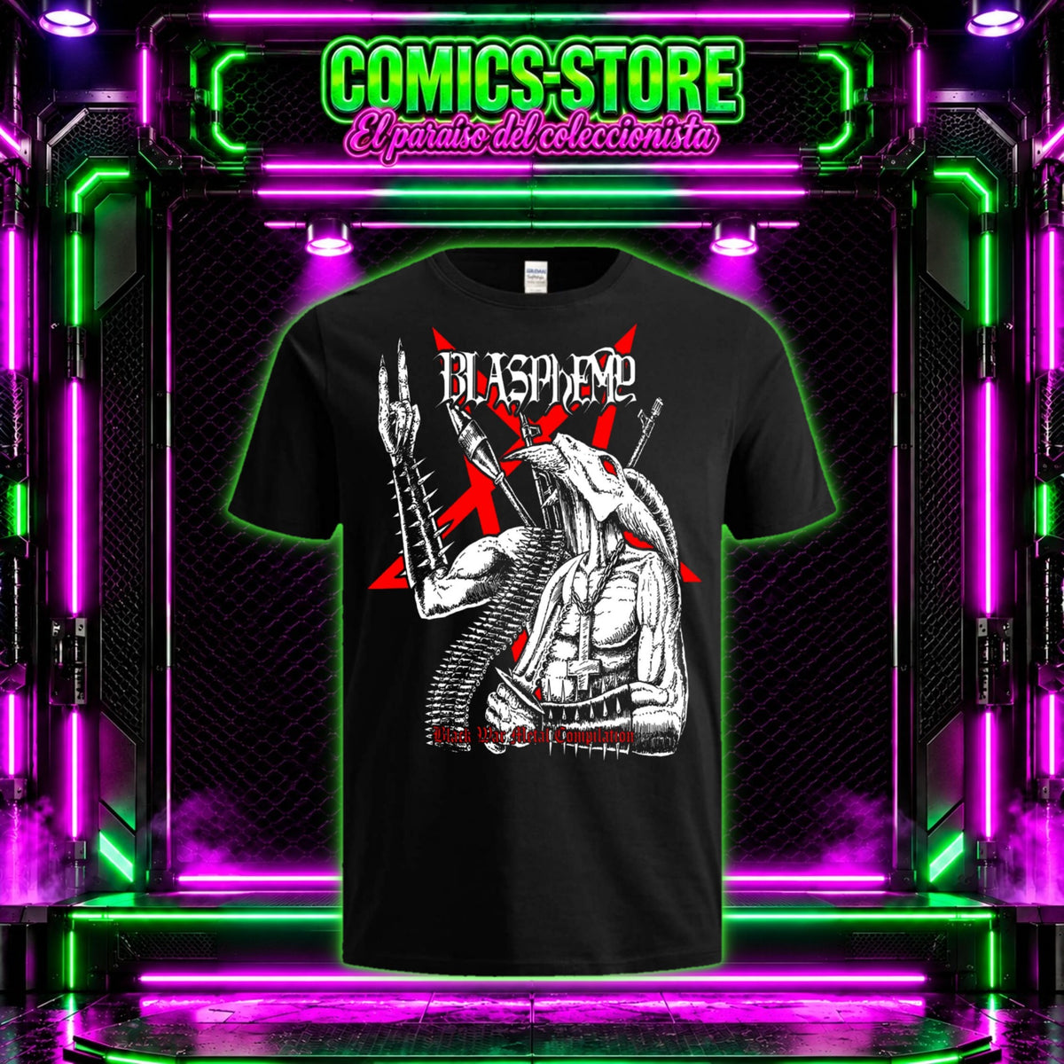 Camiseta Blasphemy