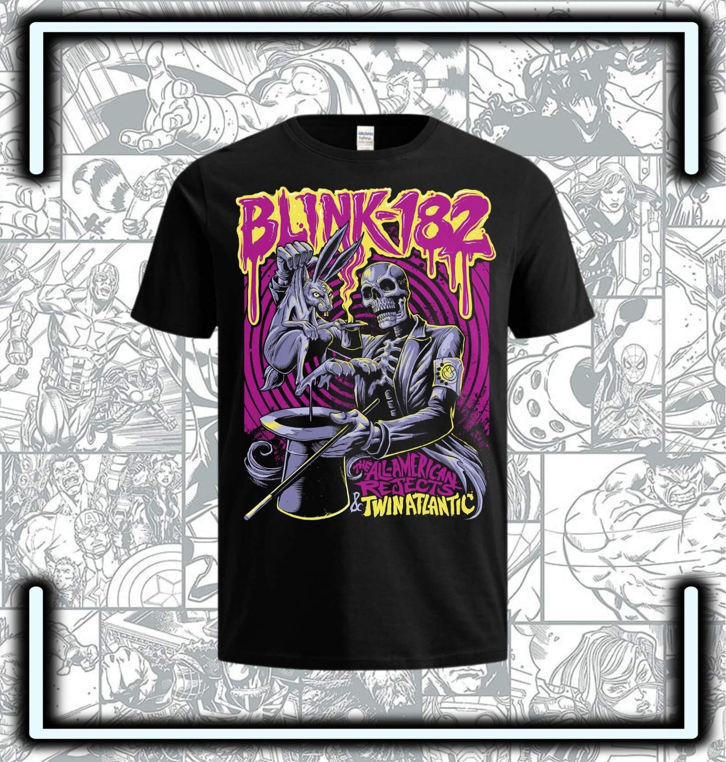 Camiseta Blink 182 - Comics Store Colombia